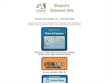 Tablet Screenshot of mail.strand.com